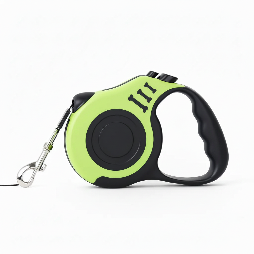 Correa Retráctil Para Perro de 5 Metros con Bloqueo de Seguridad - Extensible Ajustable de Alta Resistencia para Paseo Pro 2026 - Conecta Chava Shop