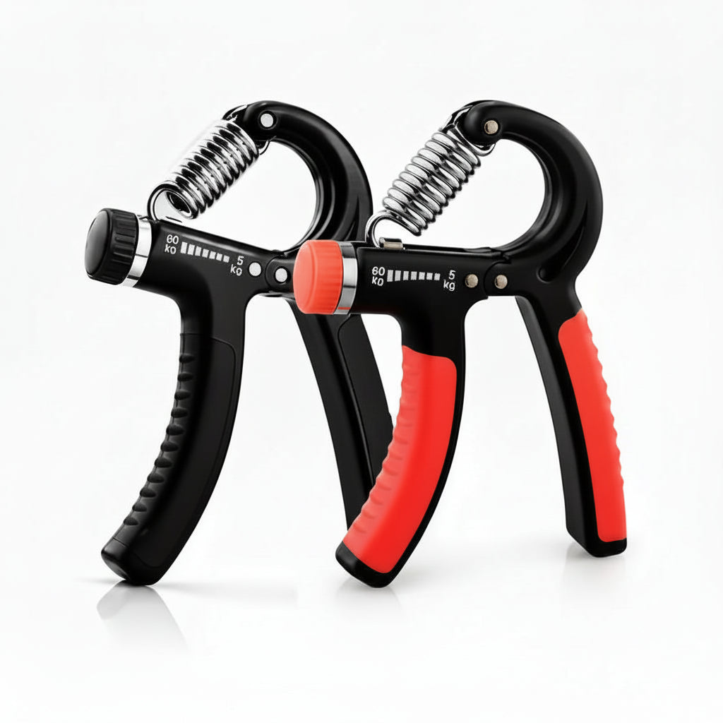 Pinza Ajustable para Entrenamiento de Fuerza en Mano y Antebrazo - Fortalecedor de Agarre con Resistencia Regulable Pro 2026 - Conecta Chava Shop