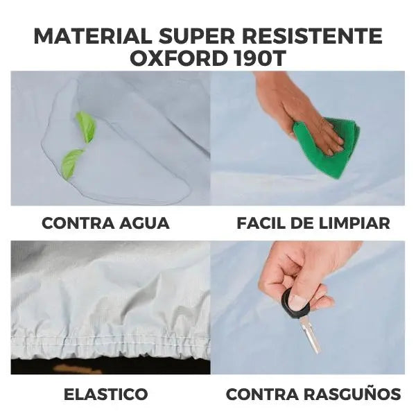 Funda Impermeable para Auto con Protección UV y Ajuste Seguro - Cubierta Multicapa Pro 2026 - Conecta Chava Shop