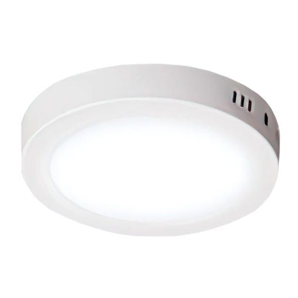 Lámpara de Techo LED Circular 24W - Luz Fría Potente, Revestimiento de Aluminio Premium, Diseño Minimalista para Sala y Oficina - Conecta Chava Shop