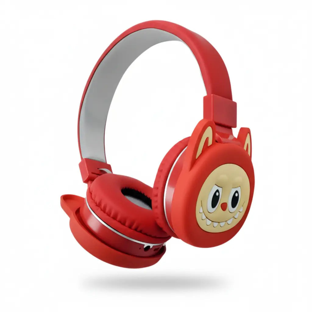 Audífonos Inalámbricos Kawaii Elfo - Plegables con Diseño de Personaje Elfo Animado - Conecta Chava Shop