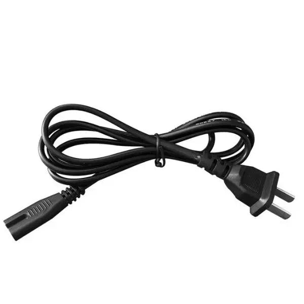 Cable de Alimentación tipo IEC C7 - Pack de 2 Cables de 1.5 Metros, Compatible con Smart TV, Consolas, Impresoras y Audio - Conecta Chava Shop
