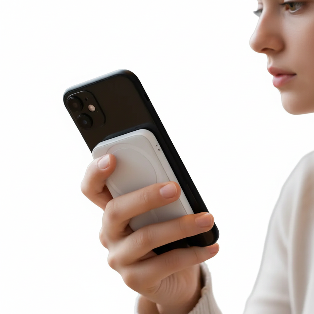 Power Bank Magnético Inalámbrico de Carga Rápida - Batería Externa Portátil Compatible con Dispositivos iOS, Calidad Pro 2026 - Conecta Chava Shop