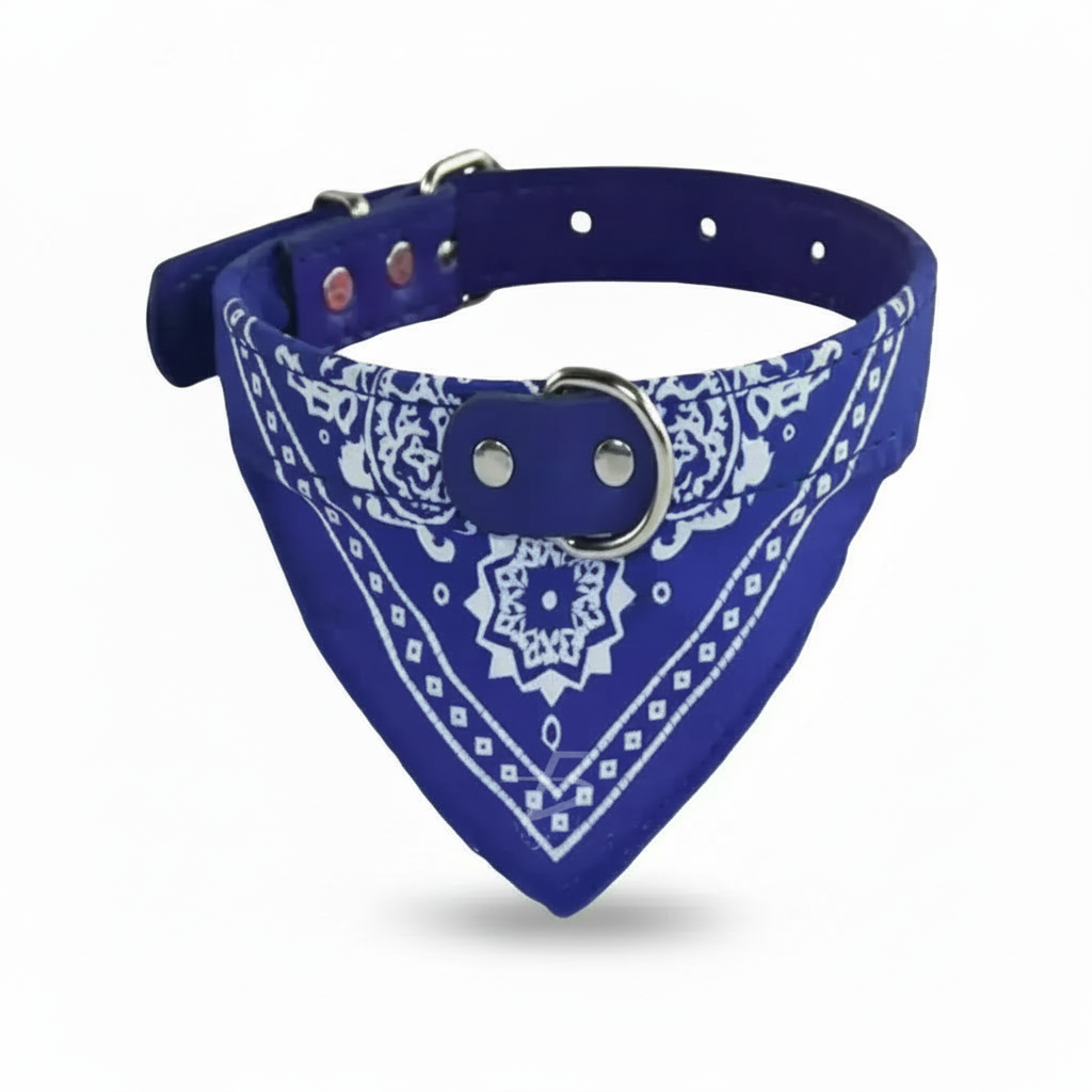 Collar para Perro Ajustable con Bandana Resistente al Agua - Accesorio de Moda para Mascotas con Hebilla de Seguridad Pro 2026 - Conecta Chava Shop