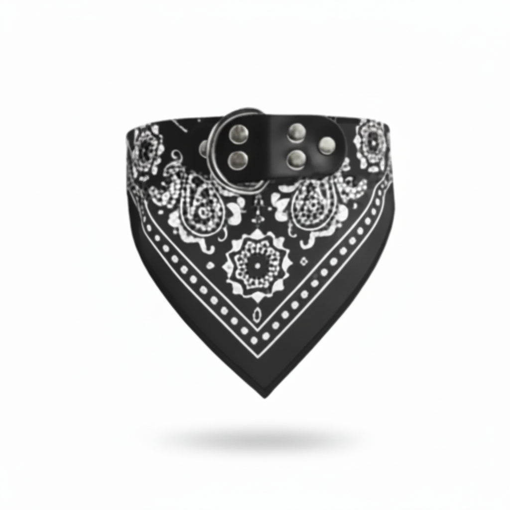 Collar para Perro Ajustable con Bandana Resistente al Agua - Accesorio de Moda para Mascotas con Hebilla de Seguridad Pro 2026 - Conecta Chava Shop