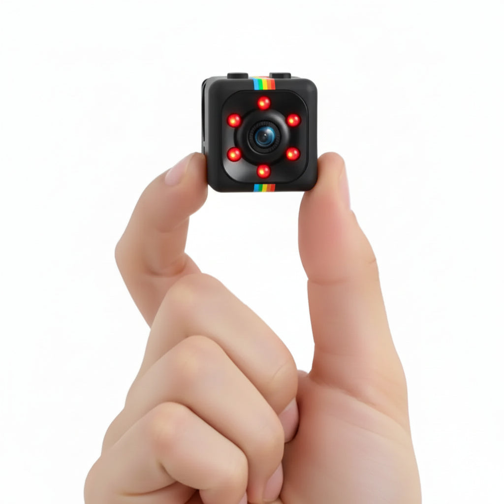Mini Videocámara Full HD 1080p para Vlogs - Cámara Compacta Portátil, Grabación de Video y Fotos, Ideal para Viajes y Redes Sociales - Conecta Chava Shop