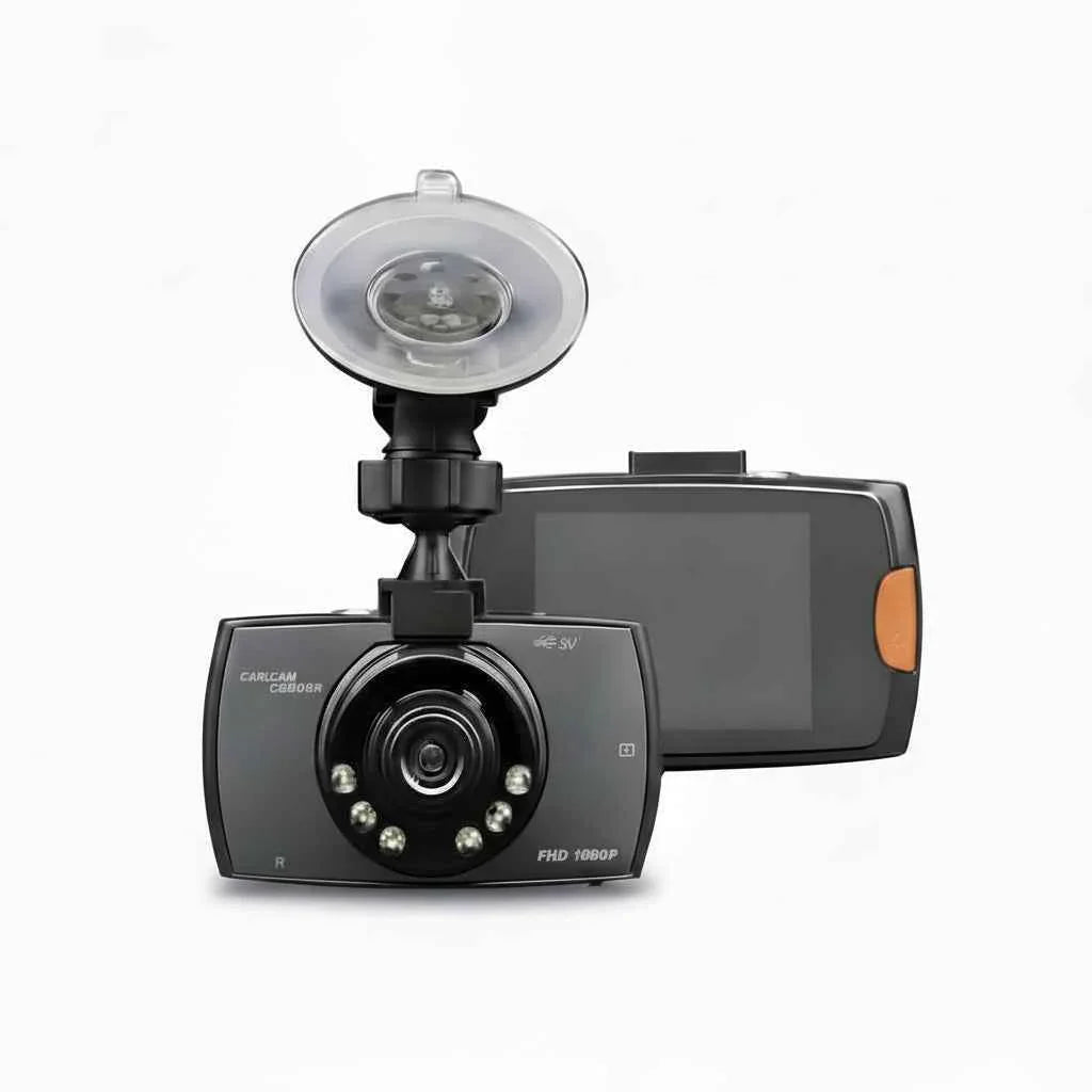 Cámara DVR para Auto Full HD con Visión Nocturna y Sensor G - Grabadora de Seguridad Pro 2026 - Conecta Chava Shop