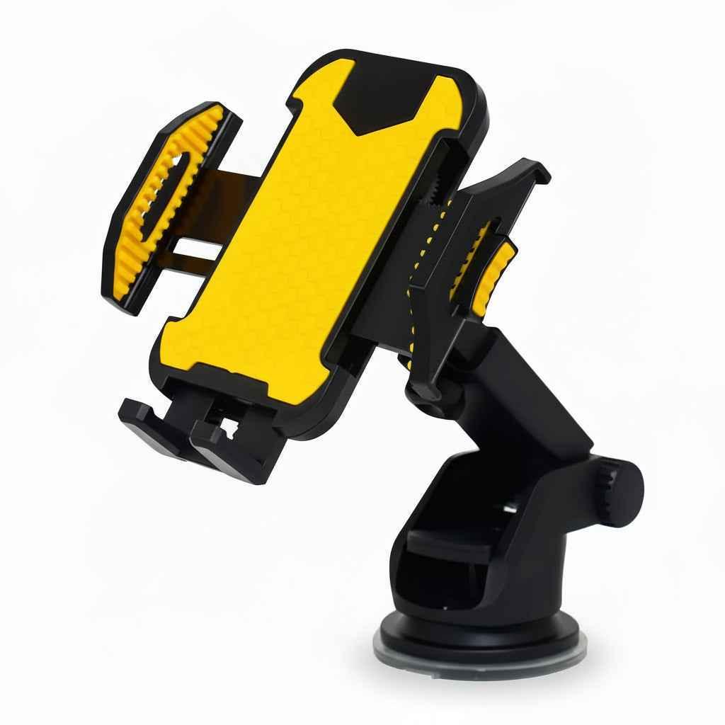 Soporte de Celular para Auto con Ventosa de Succión Fuerte - Brazo Extensible en Material ABS y Silicona con Rotación 360° Pro 2026 - Conecta Chava Shop