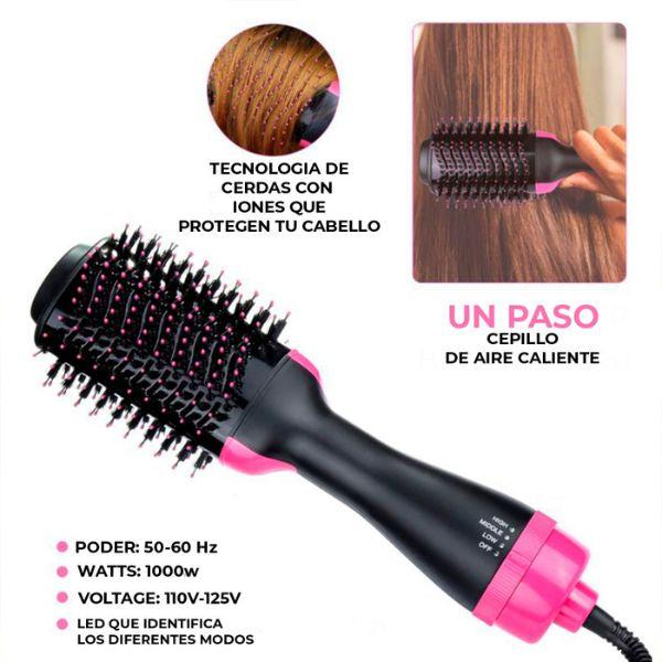 Cepillo Secador 3 en 1 para Alisar Rizar y Dar Volumen - Tecnología Iónica Pro 2026 - Conecta Chava Shop