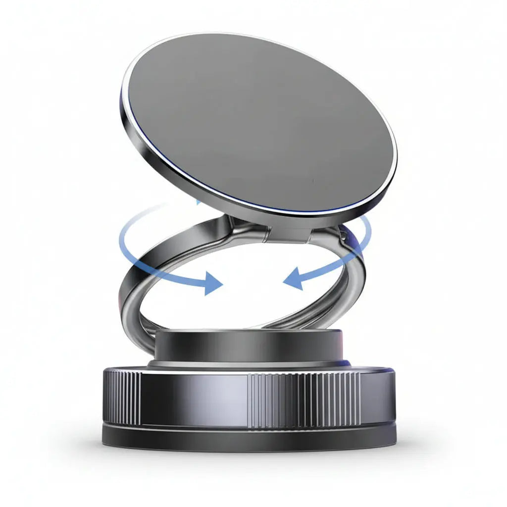 Soporte Magnético 360° Diseño Compacto - Imán Reforzado para Celular en Auto y Hogar, Calidad Conecta Chava 2026 - Conecta Chava Shop