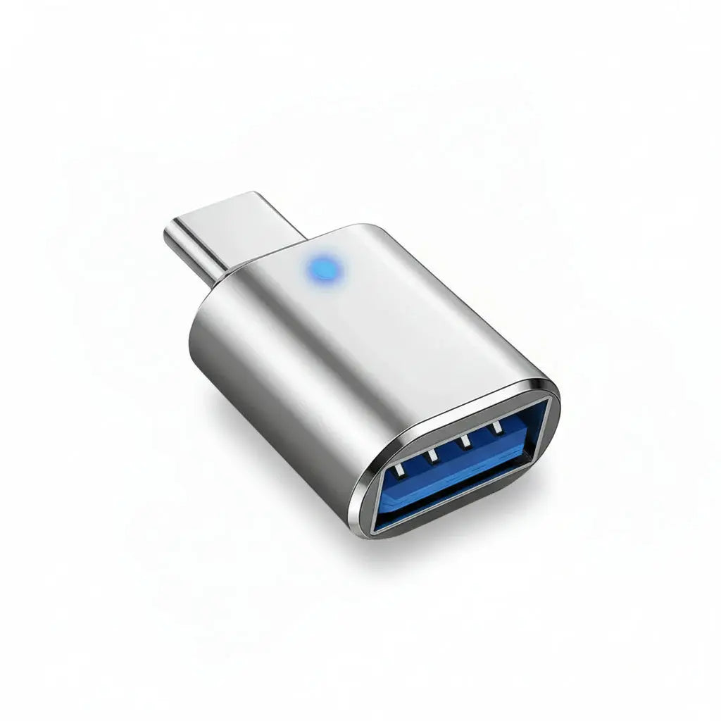 Hub USB 3.0 de 7 Puertos con Interruptores Individuales - Estación de Datos de Alta Velocidad, Luces LED Indicadoras, Diseño Pro para Oficina - Conecta Chava Shop