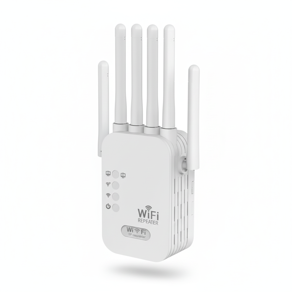 Repetidor WiFi Doble Banda 1200 Mbps de Largo Alcance - Amplificador de Señal 5G/2.4G para Casas Grandes Pro 2026 - Conecta Chava Shop