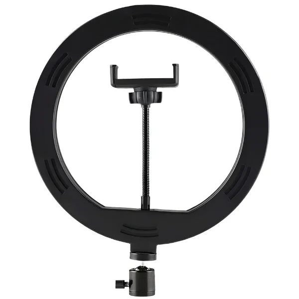 Aro de Luz LED para Streaming de 26 cm o 33 cm - Iluminación Pro con Brillo Ajustable y Soporte para Celular Pro 2026 - Conecta Chava Shop