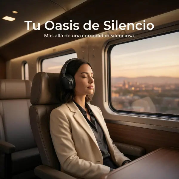 Audífonos Bluetooth Diadema con Reducción de Ruido Activa - Auriculares Inalámbricos Pro 2026 - Conecta Chava Shop