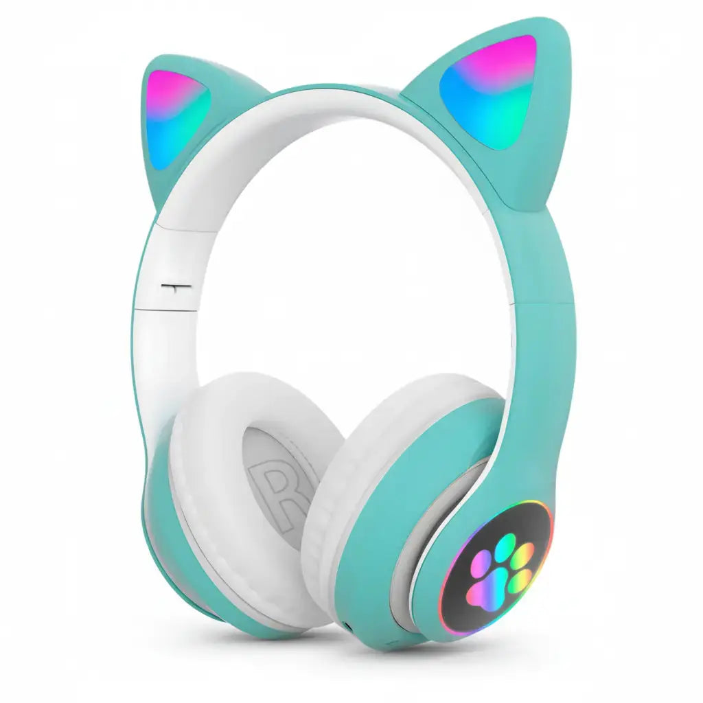 Audífonos Gamer RGB Estilo Gato con Micrófono Pro - Auriculares con Audio Envolvente y Cancelación de Ruido, Calidad 2026 - Conecta Chava Shop