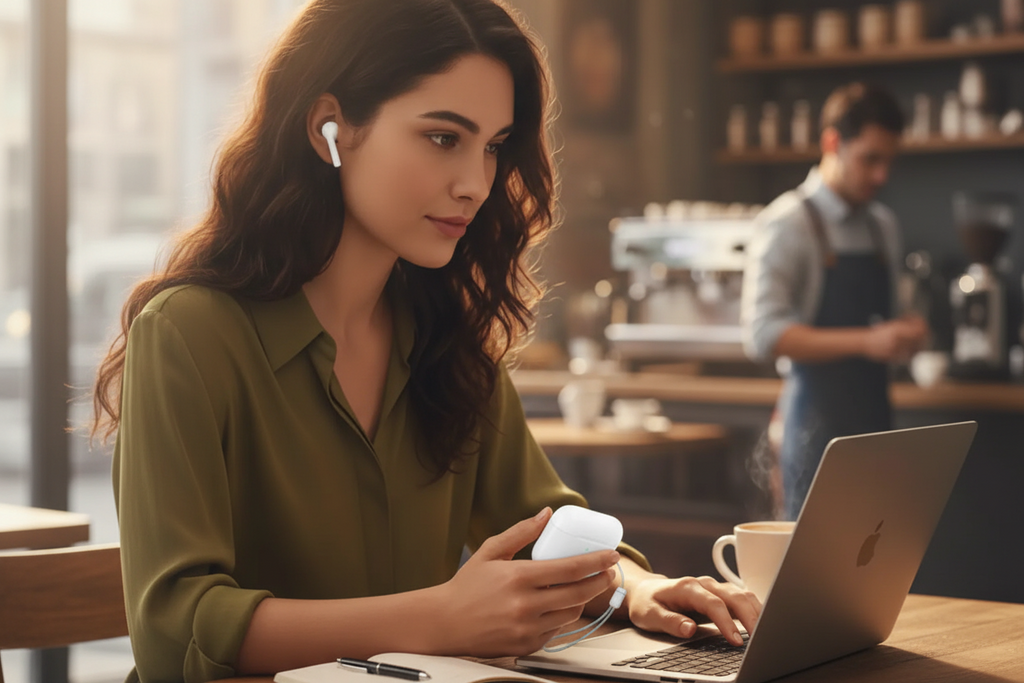 Audífonos Inalámbricos Pro 3 con Cancelación Activa de Ruido ANC - Auriculares Bluetooth de Sonido Superior y Resistencia al Sudor Pro 2026 - Conecta Chava Shop