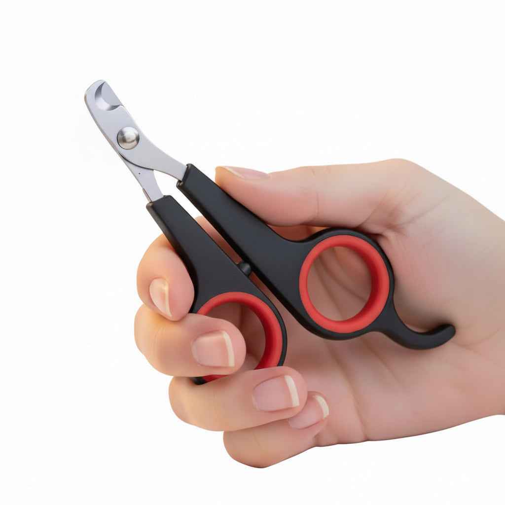 Cortaúñas para Mascotas de Acero Inoxidable Profesional - Tijeras de Corte Preciso con Protector de Seguridad y Lima, Calidad Pro 2026 - Conecta Chava Shop