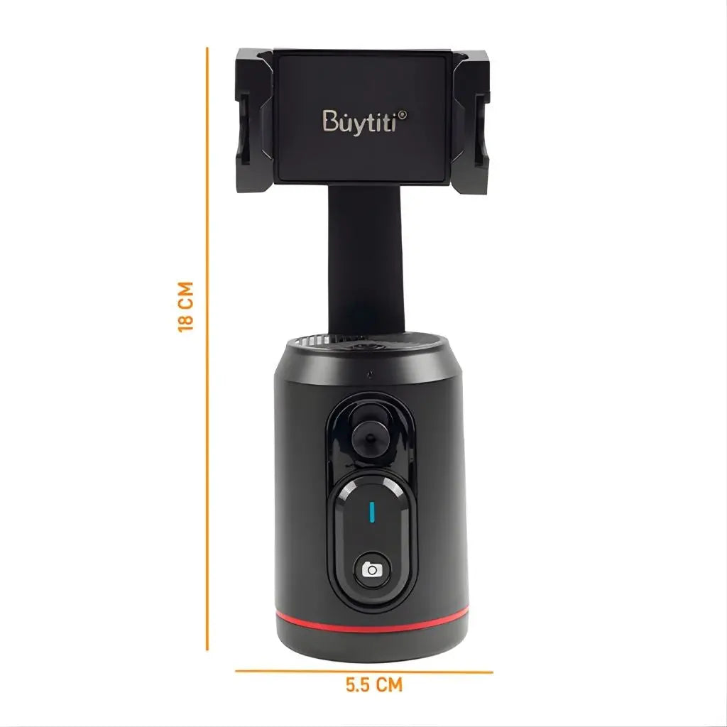 Soporte para Celular con Seguimiento Facial AI - Estabilizador de 360° y Control Remoto Pro 2026 - Conecta Chava Shop
