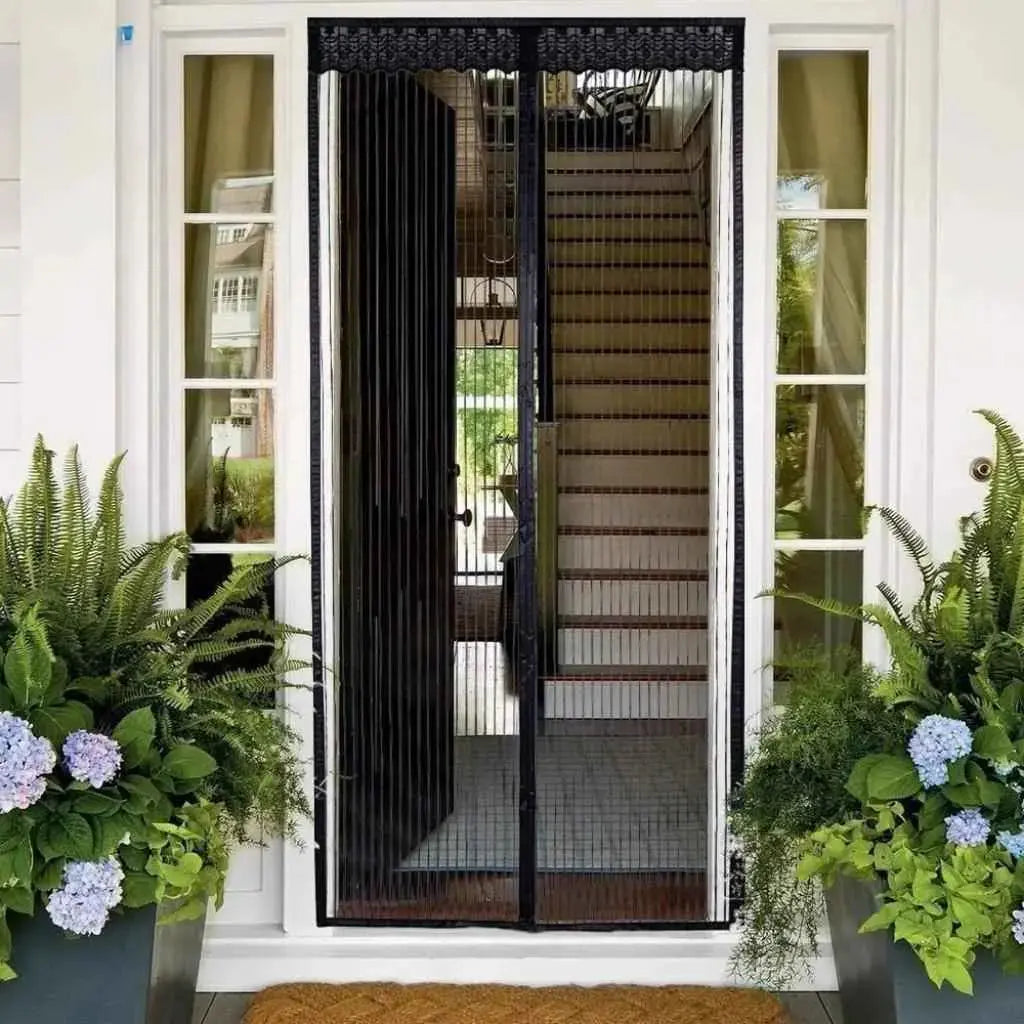 Cortina Mosquitera Magnética de Malla Reforzada - Cierre Automático Instantáneo y Protección Invisible para Puertas Pro 2026 - Conecta Chava Shop