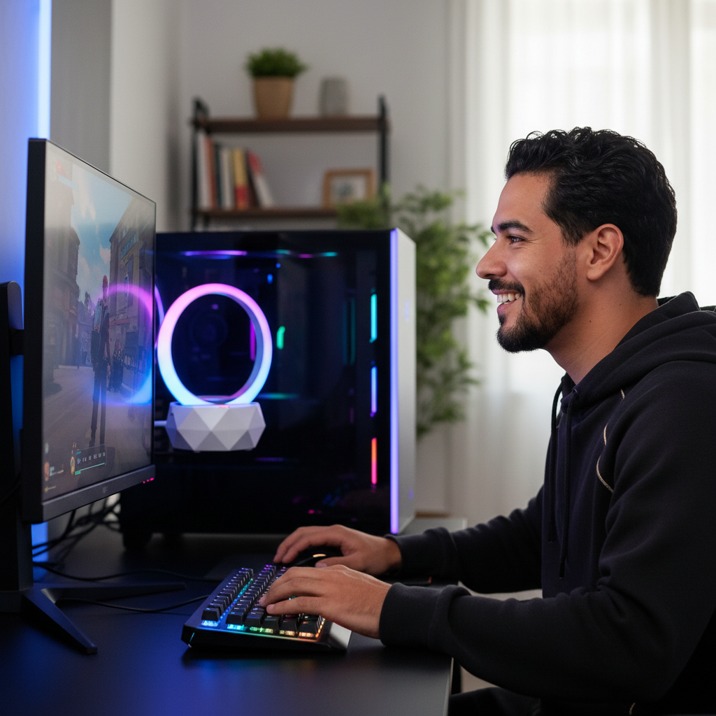 Bocina Bluetooth Portátil con Luces LED RGB Dinámicas - Altavoz Inalámbrico con Sonido Estéreo HD y Efectos de Iluminación Pro 2026 - Conecta Chava Shop
