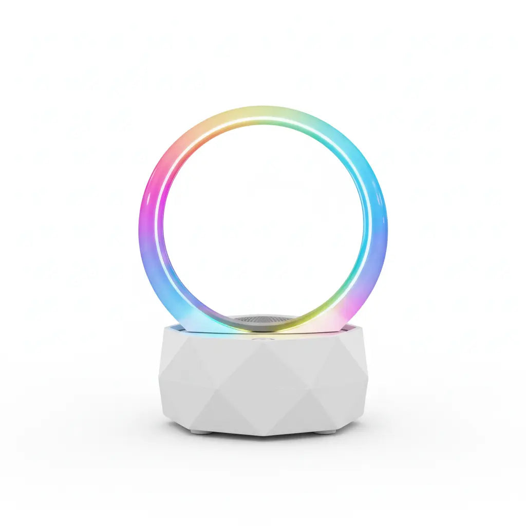 Bocina Bluetooth Portátil con Luces LED RGB Dinámicas - Altavoz Inalámbrico con Sonido Estéreo HD y Efectos de Iluminación Pro 2026 - Conecta Chava Shop