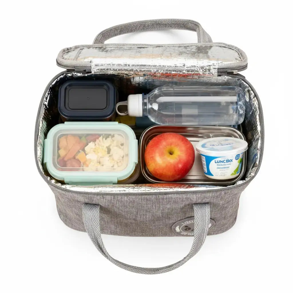 Lonchera Térmica Portátil para Escuela Trabajo y Viajes - Bolsa de Almuerzo Aislada e Impermeable Pro 2026 - Conecta Chava Shop