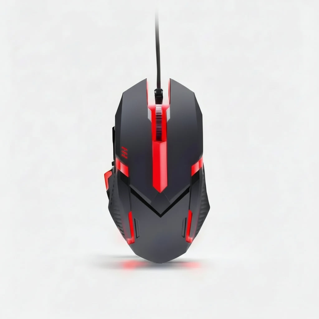 Mouse Gaming RGB de Alta Precisión con Sensor Óptico - Ratón para Juegos USB Plug and Play con Iluminación LED Dinámica, Calidad Pro 2026 - Conecta Chava Shop