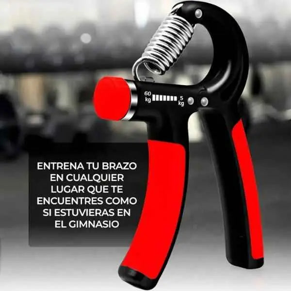 Pinza Ajustable para Entrenamiento de Fuerza en Mano y Antebrazo - Fortalecedor de Agarre con Resistencia Regulable Pro 2026 - Conecta Chava Shop