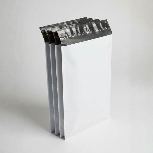 100 Bolsas PolyMailer Para Envíos 25x35 cm de Alta Resistencia - Sobres para Envíos Impermeables con Adhesivo de Seguridad Pro - Conecta Chava Shop