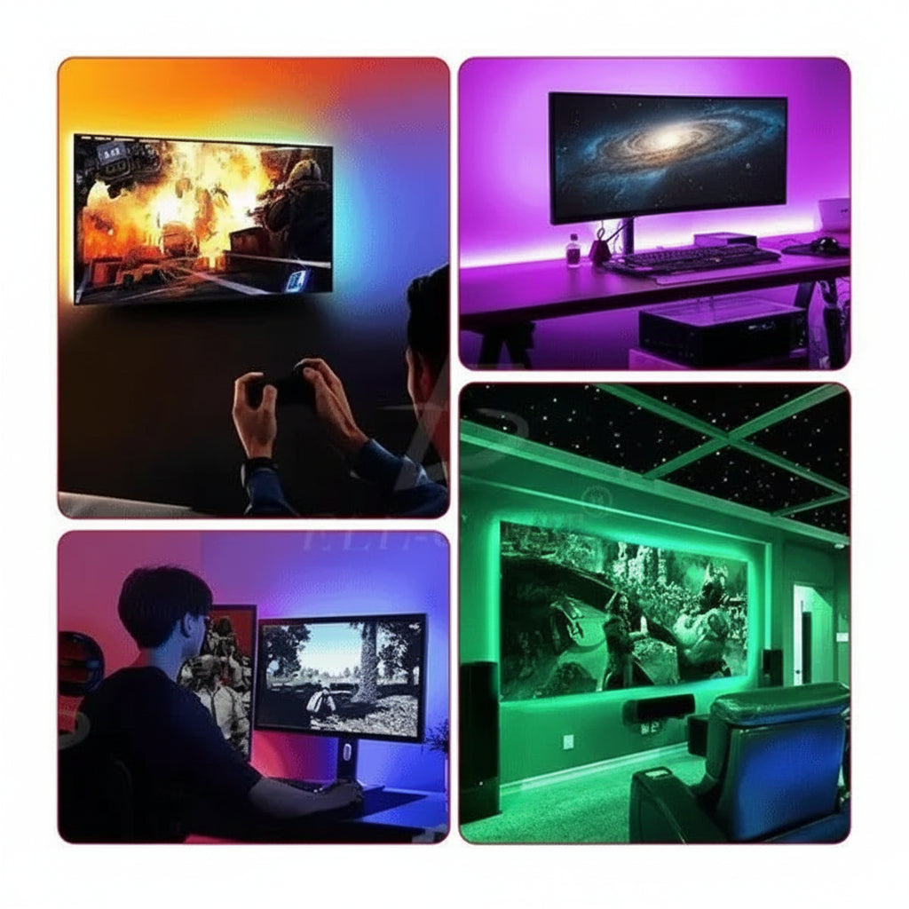 Tira LED RGB de 10 Metros con Control Bluetooth y App - Luces Inteligentes de Gran Alcance para Habitación Pro 2026 - Conecta Chava Shop