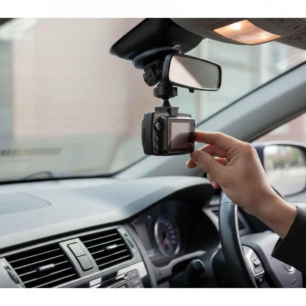 Cámara DVR para Auto Full HD con Visión Nocturna y Sensor G - Grabadora de Seguridad Pro 2026 - Conecta Chava Shop