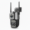 Cámara de Vigilancia 4MP Ultra HD Exterior - Doble Iluminación Nocturna y Audio Bidireccional Pro 2026 - Conecta Chava Shop