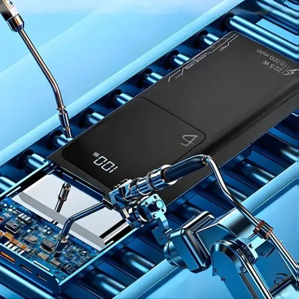 Power Bank 10000mAh con Carga Inalámbrica de Alta Velocidad - Batería Portátil Compacta para Smartphone, Tecnología de Carga Pro 2026 - Conecta Chava Shop