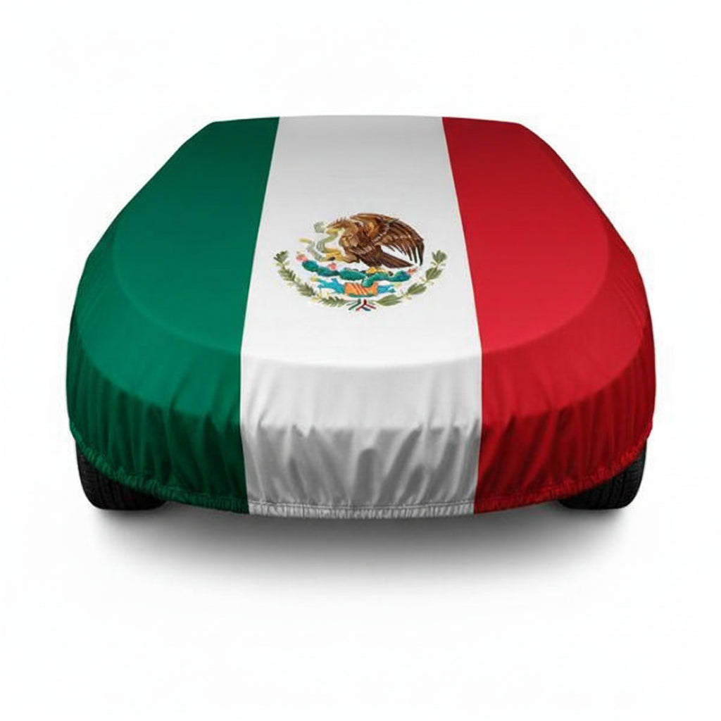 Funda para Cofre Bandera de México Ajuste Universal - Decoración Patriótica Pro 2026 - Conecta Chava Shop
