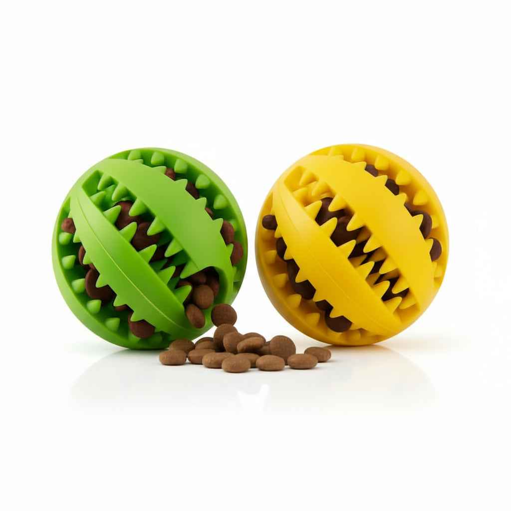 Juguete Comedero para Mascotas con Compartimento para Snacks - Dispensador de Comida Lenta y Rompecabezas Interactivo Pro 2026 - Conecta Chava Shop