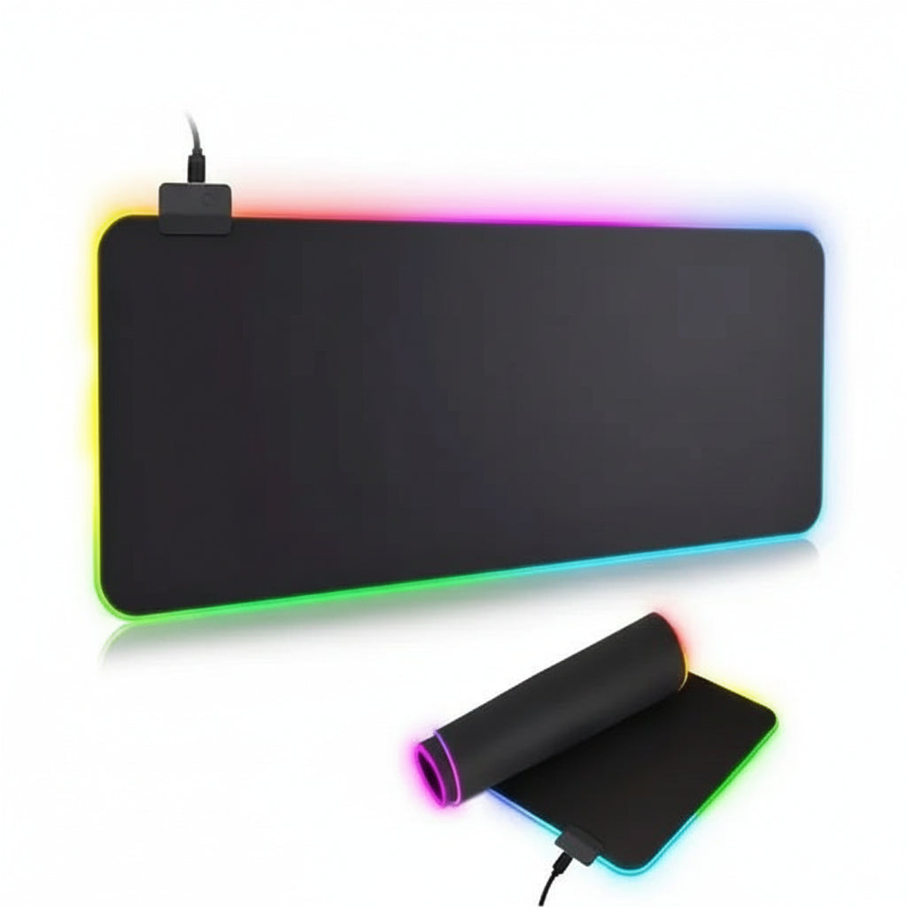 Mousepad Gamer XXL RGB 90x40 cm - Tapete Extendido para Teclado y Mouse Setup Gamer Pro 2026 - Conecta Chava Shop