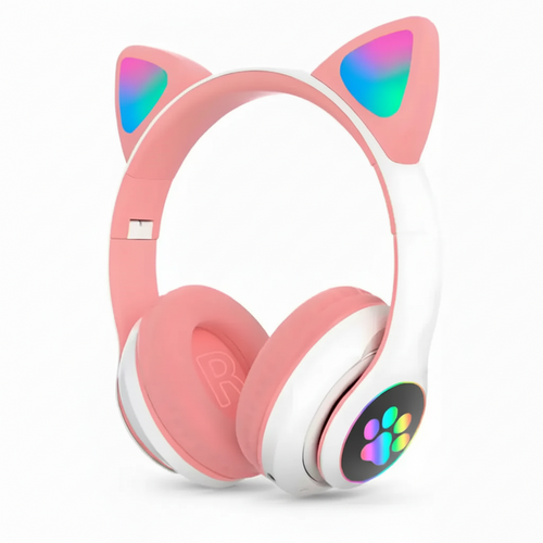 Audífonos Gamer RGB Estilo Gato con Micrófono Pro - Auriculares con Audio Envolvente y Cancelación de Ruido, Calidad 2026 - Conecta Chava Shop