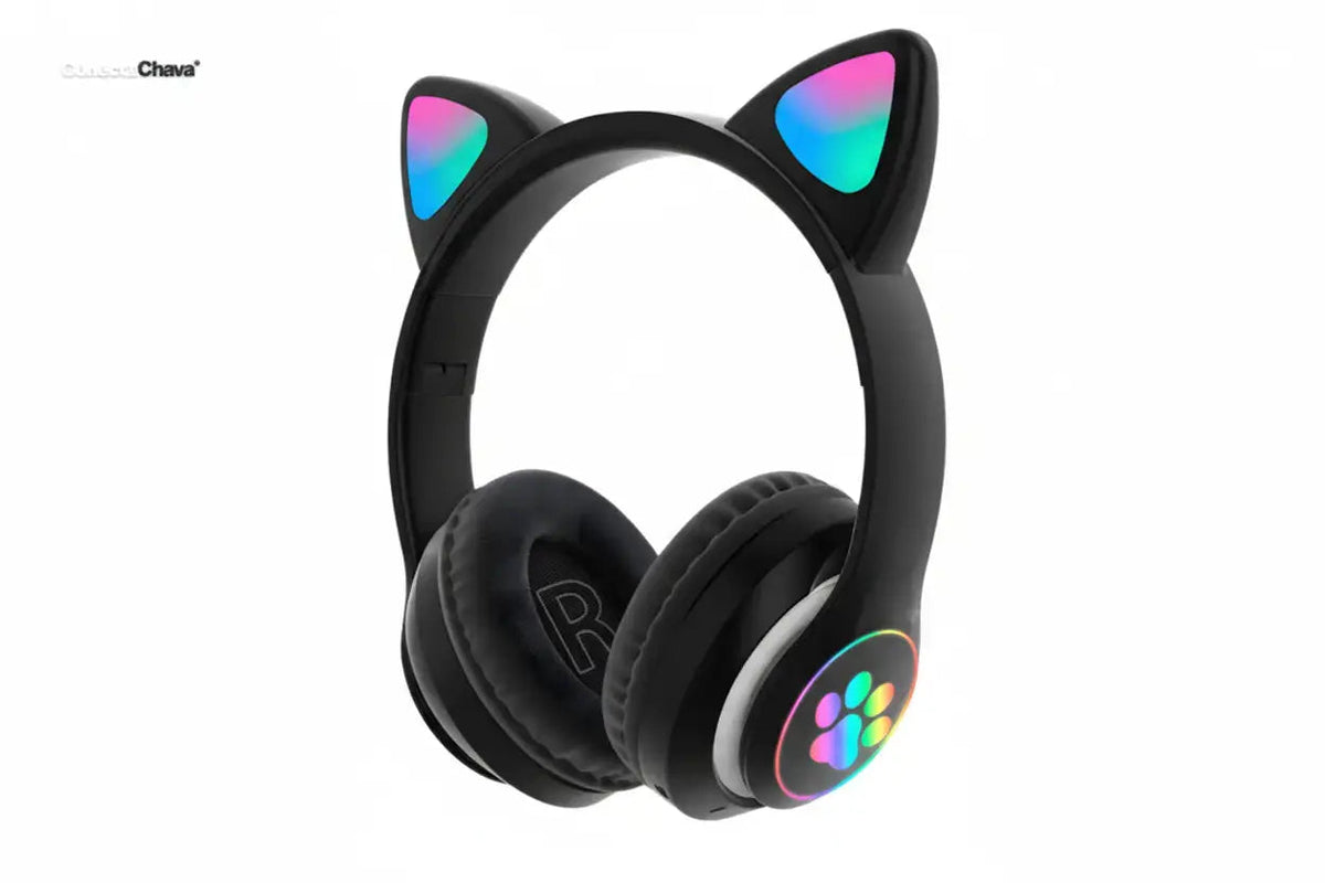 Audífonos Gamer RGB Estilo Gato con Micrófono Pro - Auriculares con Audio Envolvente y Cancelación de Ruido, Calidad 2026 - Conecta Chava Shop