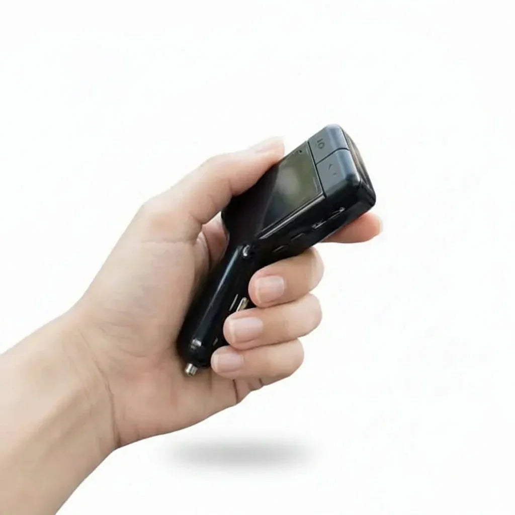 Reproductor MP3 Para Auto Transmisor Bluetooth FM - Manos Libres Inalámbrico con Doble Puerto USB y Ranura Micro SD Pro 2026 - Conecta Chava Shop