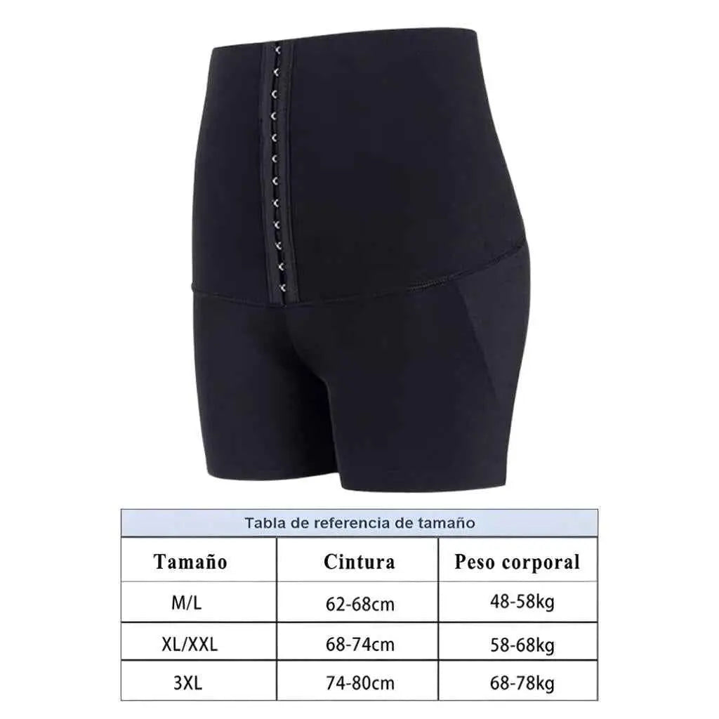 Short Moldeador de Cintura Alta con Efecto Realce - Faja Invisible de Suave Compresión, Diseño Sin Costuras para Vestidos y Jeans - Conecta Chava Shop