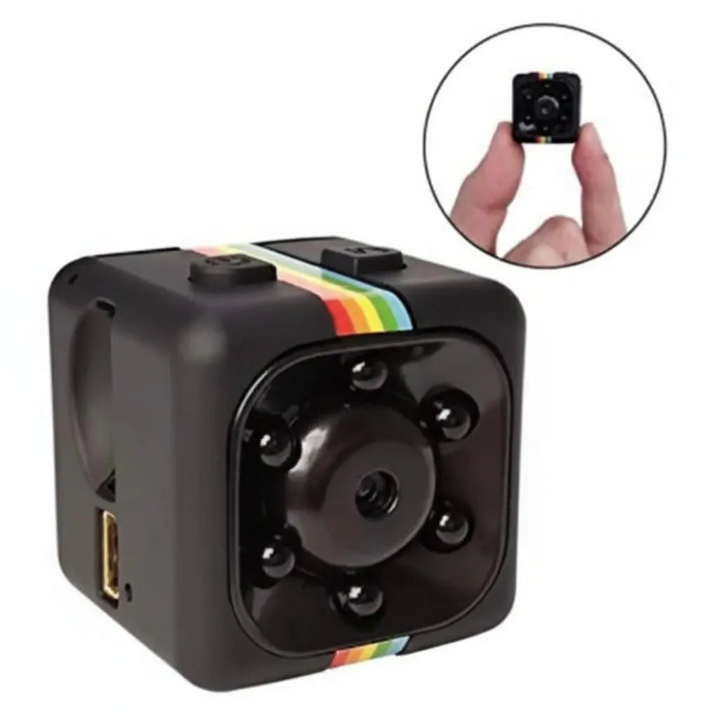 Mini Videocámara Full HD 1080p para Vlogs - Cámara Compacta Portátil, Grabación de Video y Fotos, Ideal para Viajes y Redes Sociales - Conecta Chava Shop