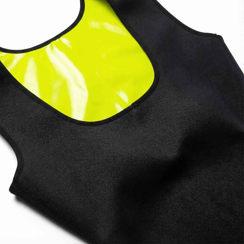 Chaleco Deportivo de Neopreno con Efecto Térmico - Faja de Entrenamiento Ajustable, Soporte de Compresión Pro para Gimnasio - Conecta Chava Shop