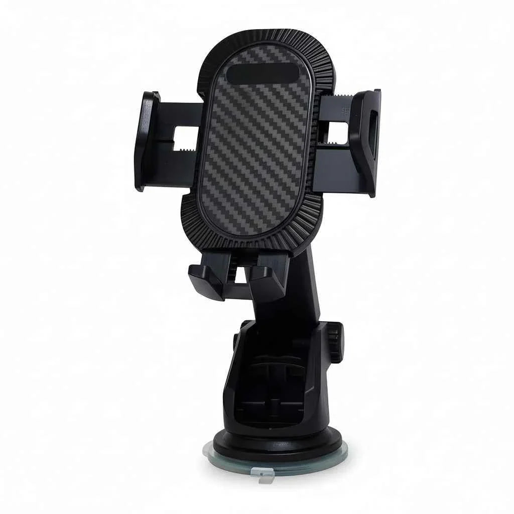 Soporte Celular para Auto con Ventosa de Succión Fuerte - Brazo Extensible Ajustable y Rotación 360° para Tablero y Parabrisas Pro 2026 - Conecta Chava Shop