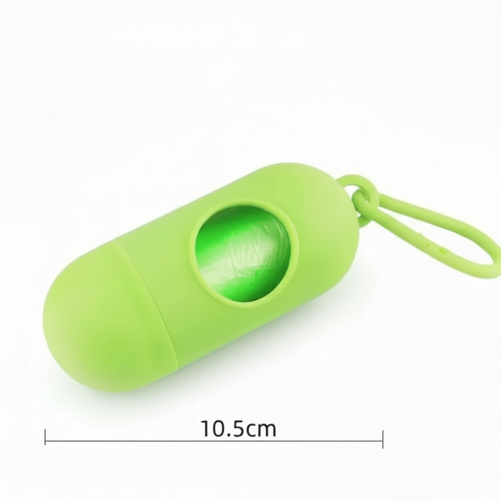 Dispensador de Bolsas para Mascotas con Clip y Diseño de Hueso - Porta Bolsas Ligero y Eco-Consciente Pro 2026 - Conecta Chava Shop