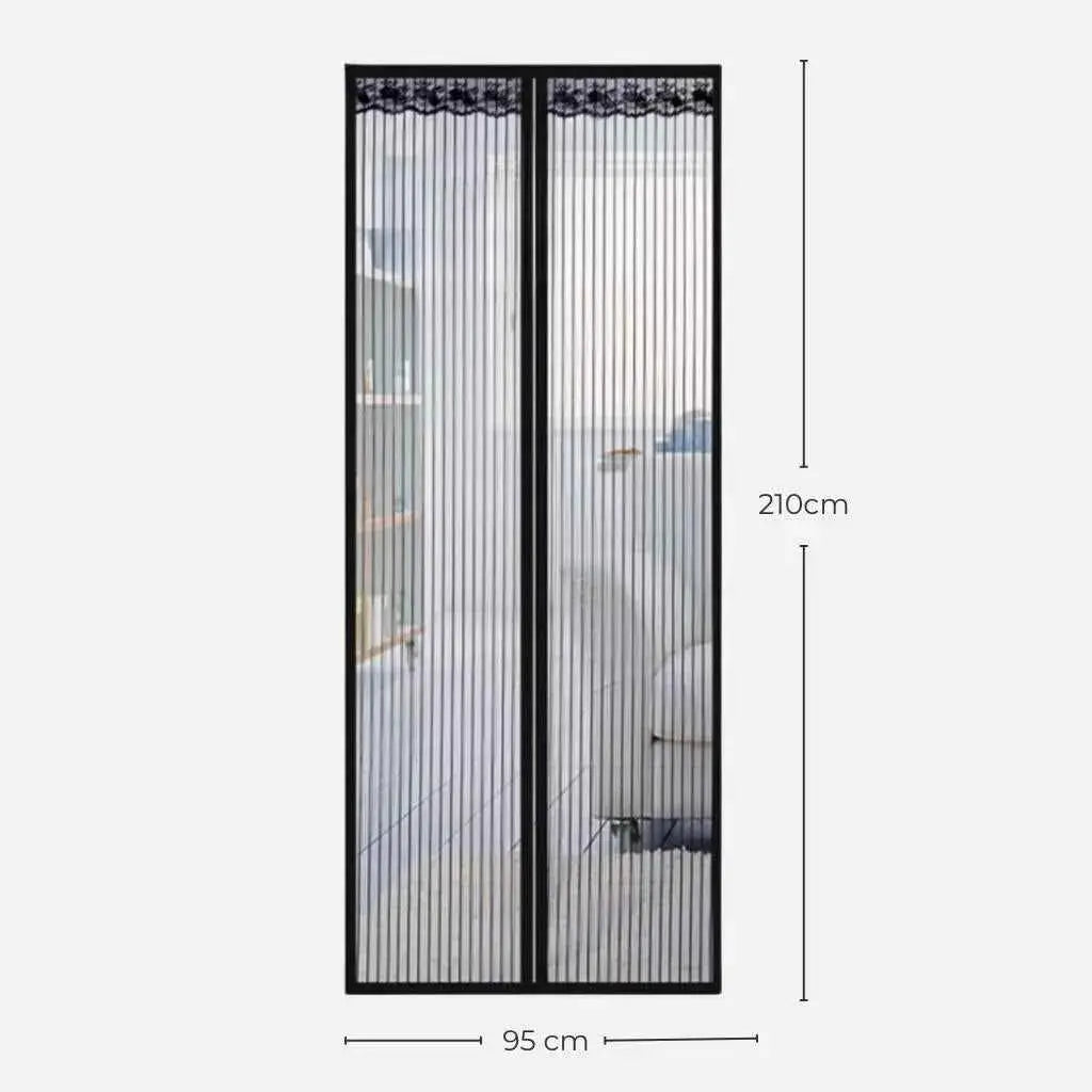 Cortina Mosquitera Magnética de Malla Reforzada - Cierre Automático Instantáneo y Protección Invisible para Puertas Pro 2026 - Conecta Chava Shop