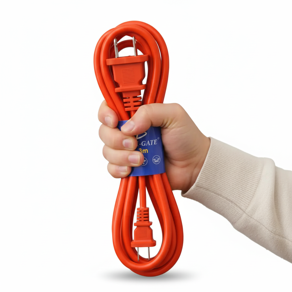 Extensión Eléctrica de 3 Metros para Uso Interior - Cable de Alimentación Reforzado para Smart TV y Home Office Pro 2026 - Conecta Chava Shop