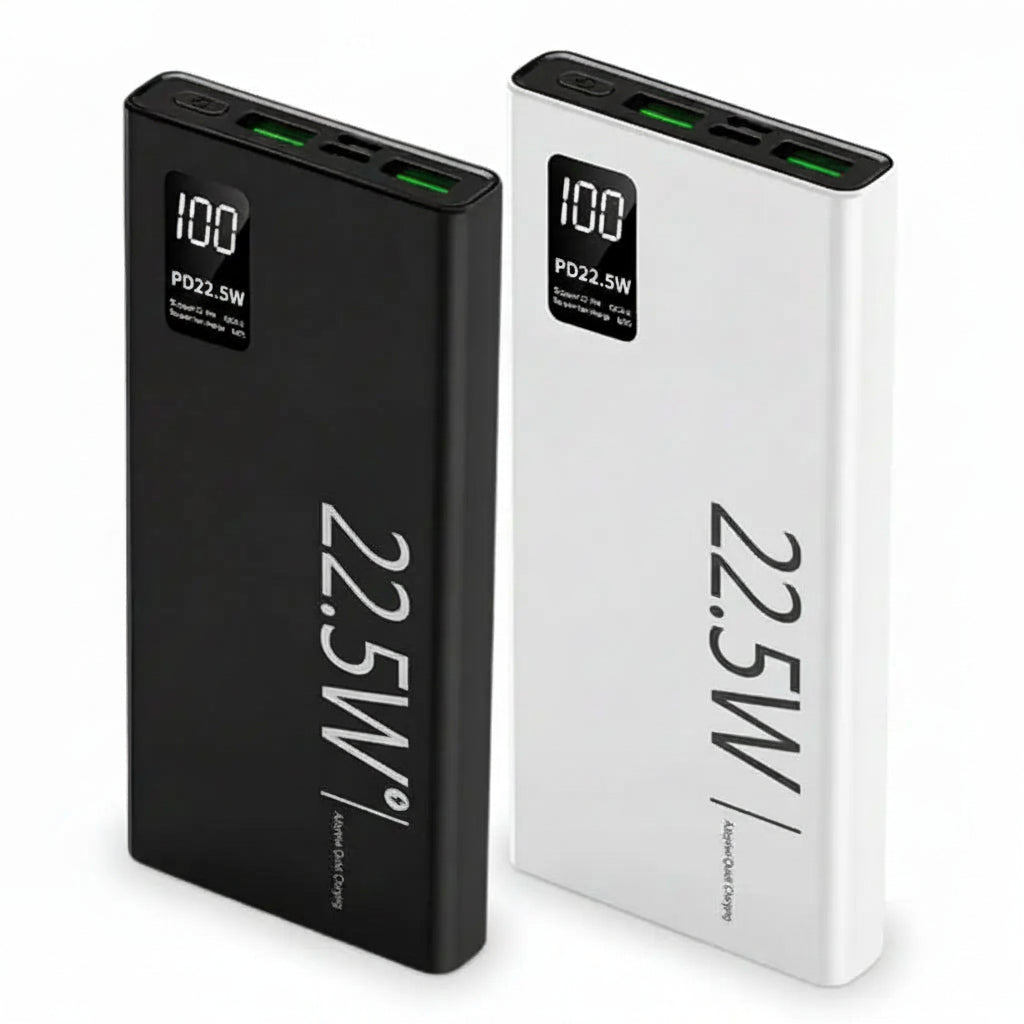 Power Bank de 10000mAh con Carga Rápida USB - Batería Externa Portátil de Alta Capacidad para Smartphone y Tablet, Calidad Pro 2026 - Conecta Chava Shop