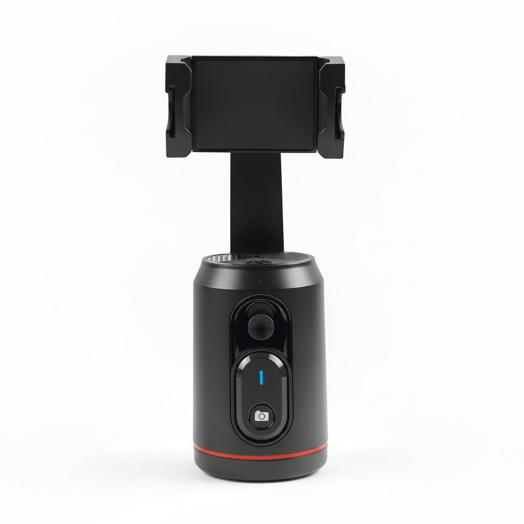 Soporte para Celular con Seguimiento Facial AI - Estabilizador de 360° y Control Remoto Pro 2026 - Conecta Chava Shop