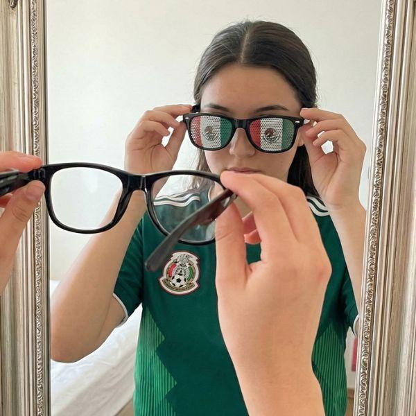 Lentes de Sol Bandera de México con Protección UV - Diseño Patriótico y Estilo Único Pro 2026 - Conecta Chava Shop