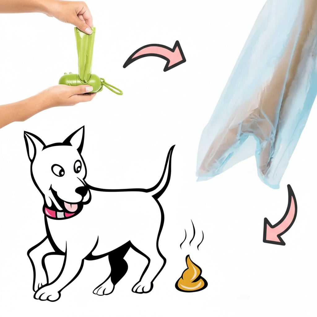Dispensador de Bolsas para Mascotas con Clip y Diseño de Hueso - Porta Bolsas Ligero y Eco-Consciente Pro 2026 - Conecta Chava Shop